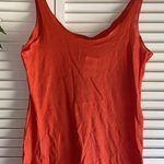 A to Z Orange Loose-Fitting Tank Top/Swimsuit Coverup Photo 0
