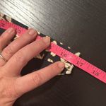 Tory Burch Black little leaves mid rise swim bottom size XL Photo 6