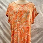 AUW  Orange Short Sleeve Blouse Size 2X Photo 0