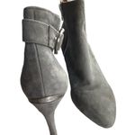 Calvin Klein size 8.5 grey suede booties. Photo 0