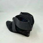 Stuart Weitzman Stuart‎ Weitzman Coban Suede Wedge Booties Black Size US 9.5 Photo 8