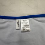 Calvin Klein  Shirred Side Mid Rise Bikini Bottom Size XXL Palace Blue New Photo 2