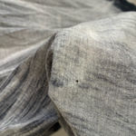 Aratta Women's Blouse Boho Grey Acid Wash Lace Embroidered Long Sleeve Top M Gray Size M Photo 15