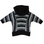 No Boundaries  Y2K‎ 2000s CowlNeck Style Striped Sweater Top Size M Photo 1