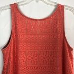 Xhilaration Sleeveless Lace Orange Dress Junior's Size L Photo 8