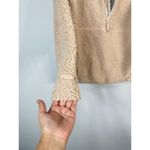 prAna Women’s M Permafrost Outdoor Hooded Half Zip Sherpa Fleece Jacket Organic Photo 10