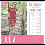 LuLaRoe  geometric print Julia dress‎ Photo 3