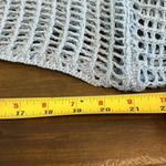 Boho Crochet Top Crop Swim Cover Up Edgy Blue Bell Sleeves Resort Bikini Rocker Size undefined Photo 3