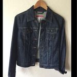 Gap  Jeans short dark wash denim jacket Photo 0