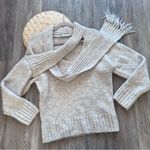 ZARA alpaca blend sweater w/ scarf Photo 1