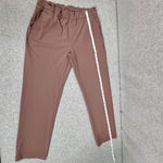Vuori Women's Miles Ankle Pants Size S Pink Elastic Waist Activewear Photo 6