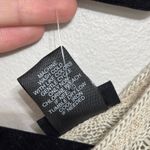 Rue 21 NWT Boho Beachy Open Knit Fringe Poncho in Neutral Tan - Size S/M Photo 4