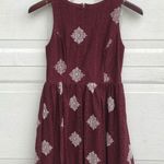 Altar'd State Altar’d State Women’s Dress Wine Lace Fit N Flare Small Photo 0