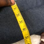 RARE Y2K Baddie Navy blue denim brown leather shoulder hand bag purse silver hearts rings brown black zebra animal lining rectangular boxy shape. #streetwear dark #academia #goth #gorpcore grunge #whimsygoth Photo 6