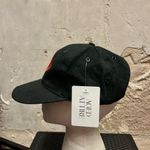 Marlboro Vintage Unlimited Train Red Embroidered Black Adjustable Cap Hat 90s Photo 3