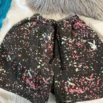 Playboy Missguided Black Acid Wash Elasticated Shorts Photo 1