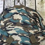 J.Crew 🌺🌺 knitted camo bomber cardigan 🌺🌺 Photo 5