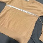 Vintage 1960s Dumbrae Sz: XS Vneck Tan Cashmere Pullover Sweater. Photo 2