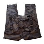 Kut From The Kloth Grey Camo High Rise Crop Straight Leg, Sz 6 Photo 4