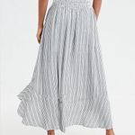 Pink Laundry Black and White Striped Smock Waist High Photo 3