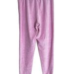 Topshop  Pink Velvet Velour Casual Pants 4 Photo 1