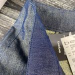 Bebe Blue & Gold Vicky High Rise Flair Wide Leg Pants NEW 2 Photo 4