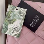 Badgley Mischka NWT Blush Pink Diamond Quilted Crossbody Bag Photo 4