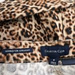 Charter Club  Lexington Straight Animal Print Denim Pants  Photo 3