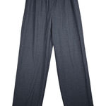 Theory  Pants Wide Leg Winszlee Pull‎ On Trousers Saxony Preppy Blue Women Size S Photo 0