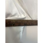 TCEC  Pleated Organza Bodysuit In White NWT Rear Bow Detail‎ Stretchy Size Medium Photo 7