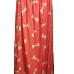 Peach Love California Maxi Dress Strapless Small Photo 0