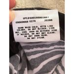 Iz Byer  California Animal-Print Surplice Top, Black/White, Size S, Made in USA Photo 5