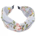 I.n.c. International Concepts Floral Twist Headband in Lt Blue MSRP $25 NWT Photo 0