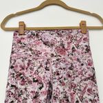 Lululemon  Wunder Under Crop Floral Print Tight Athletic Legging Womens 6 Pink Photo 3