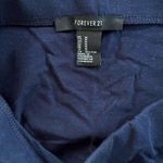 Forever 21 Navy midi bodycon pencil skirt Photo 2