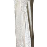 Christian Dior Vintage Ivory Satin Lace Long Length
Gown, Sz L Photo 0