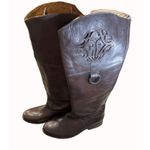 Frye women’s brown leather knee riding boots shoes size 6.5B SKU 5409 Photo 12