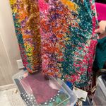 Handmade Cute festival goddess floral tie dye celestial front hook maxi dress  Photo 8