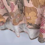 LC Lauren Conrad Lauren Conrad Romantic Cottagecore Tank Womens XS Pink Flower Print Crochet Trim Photo 8