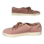 Vionic EUC/Like-New Brinley Dusty Rose Cushioned Lace-Up Suede Sneakers - 8.5 Photo 1