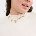 Coach NWT X Observed By Us Strawberry Heart Charm Necklace Photo 7