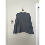 Vintage St. John Sport Large Gray Button Up Jacket Sweatshirt Preppy Old Money Photo 4