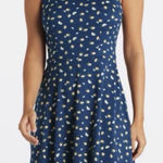 Fortune + Ivy  Taliyah Scallop Detail Knit Dress Navy Photo 0