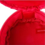 Marc Jacobs NWT  Mini 4" Red Patent Leather Crossbody Round Circle Canteen Bag Photo 3