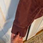 Pact  Women’s Maroon Crewneck Sweater 100% Organic Cotton Size Large Photo 3