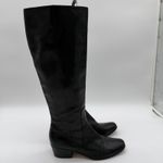 Jimmy Choo  Elegant Tall Block Heel Black Leather Sophisticated Boots IT 39.5 Photo 1