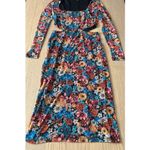 AFRM Women’s Multicolor Floral Mesh Midi Body Photo 4