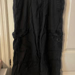 American Eagle  Black Cargo Pants Photo 0
