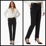 💕FAVORITE DAUGHTER💕 Evelyn High Rise Straight Leg Stirrup Jeans Storm Black 26 Photo 1