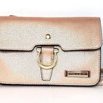 Tahari NWOT Rose Gold “Glamper” Mini Crossbody Bag Photo 0